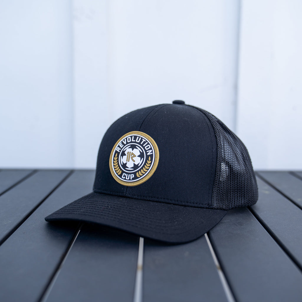 Rev Cup Black Trucker