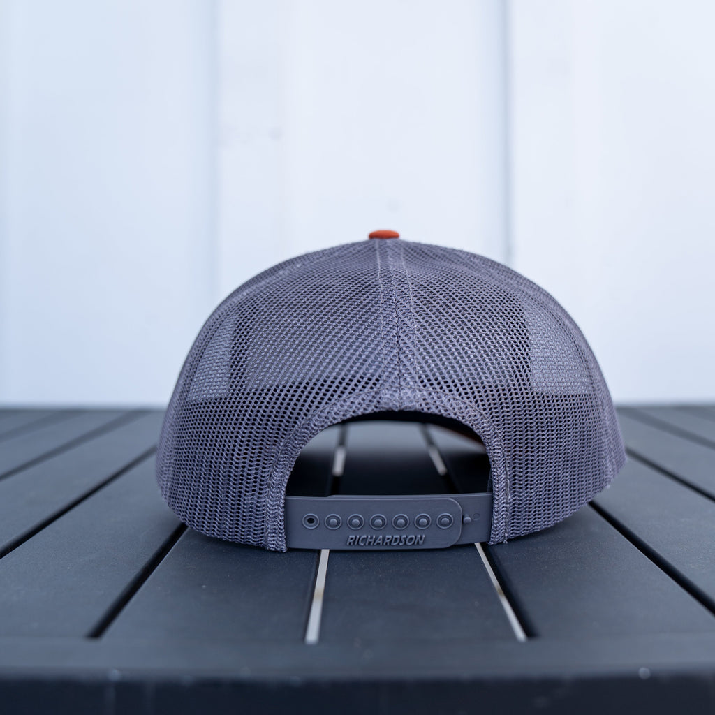 Grey/Orange Trucker
