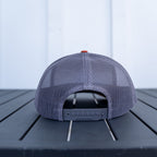Grey/Orange Trucker