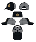 Black/Gold Trucker